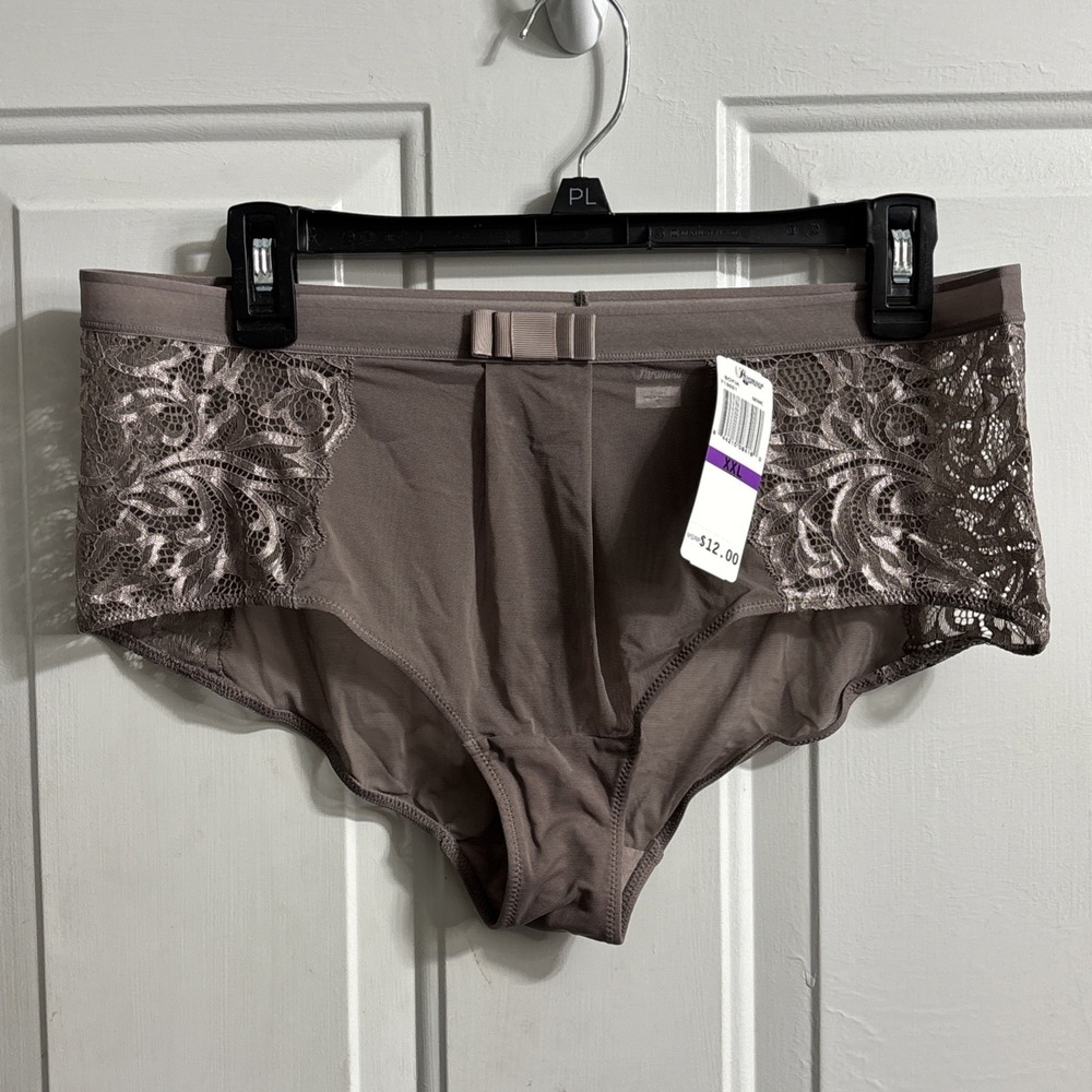 Paramour Boyleg Panty XXL Mink "Sofia" 715021 Mesh Lace